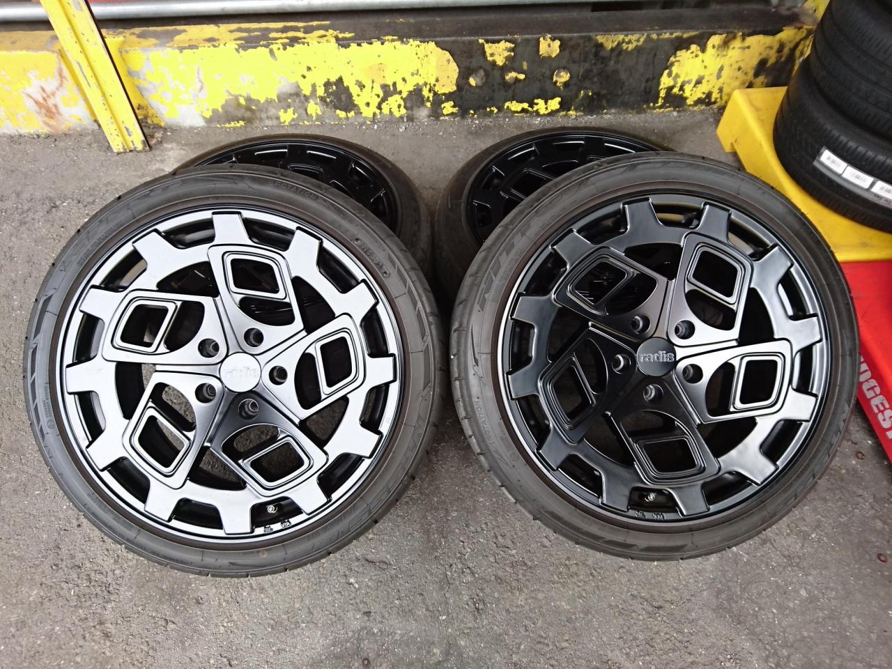 ☆値下げしました☆radi8 R8CM9 マットブラック + NITTO(ニットー 
