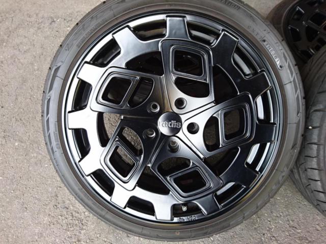 ☆値下げしました☆radi8 R8CM9 マットブラック + NITTO(ニットー 