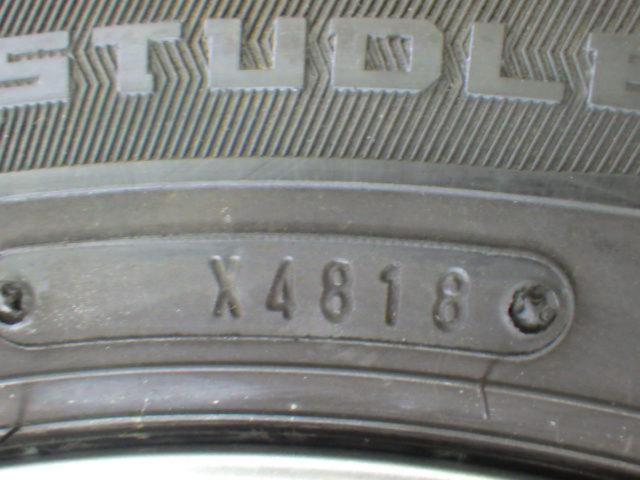 倉庫B-2 BRIDGESTONE(ブリヂストン) BALMINUM(バルミナ) GR6 (4HOLE)  + DUNLOP(ダンロップ) WINTERMAXX WM01