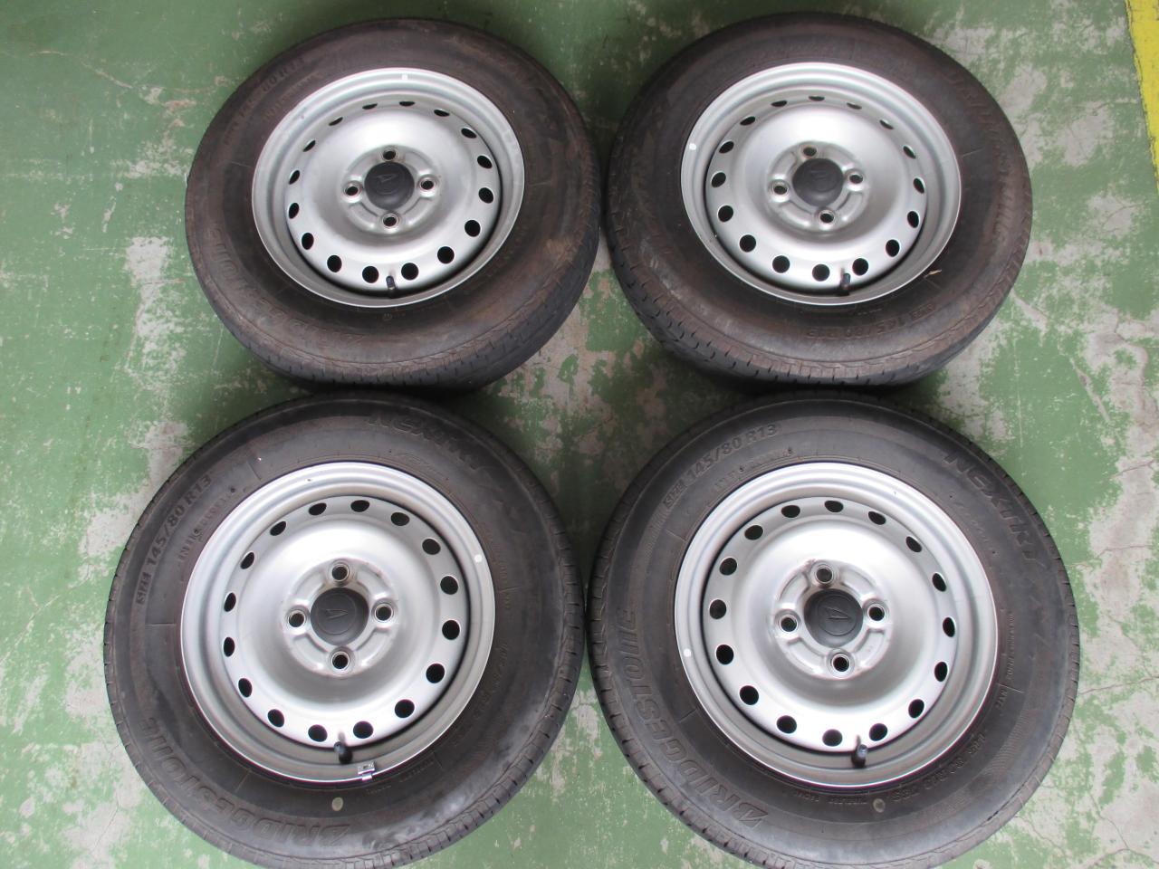 純正戻しや流用に☆!!】ダイハツ純正 ミラ/L275V 純正スチールホイール 
