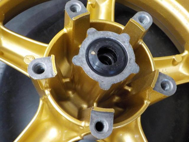 シグナスX(1-3型) 純正ホイール前後セット 自家塗装ゴールド | 目立っ 