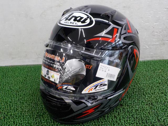 Arai QUANTUM-J GROOVE (Groove) Black / red glossy Size: M | Buy 