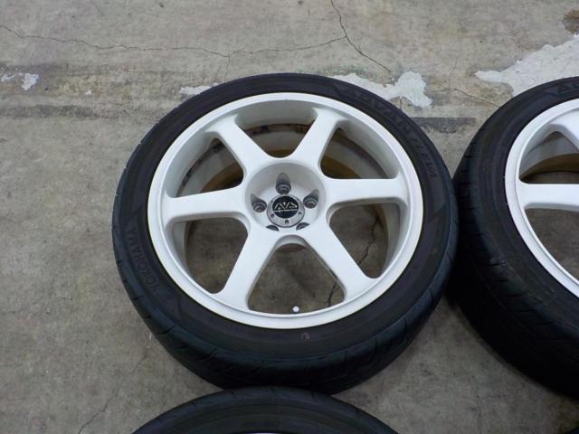 240611-02 リメッテン アルミホイール YOKOHAMA AVS 17inch4本