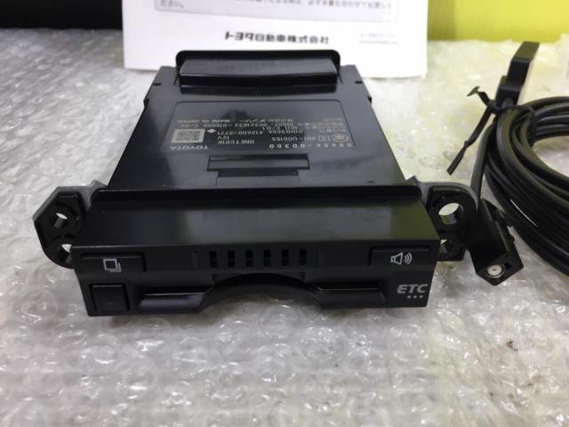トヨタ純正 ETC ナビ連動ビルトインタイプ 08686-00350 | カー用品 ETC 