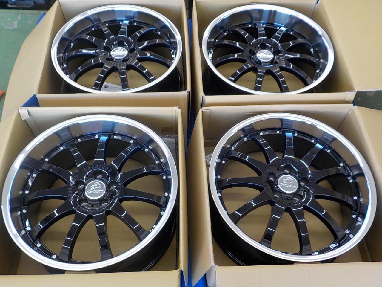 Carlsson(カールソン) 1/11 RS Black Edition ブラック+ミラーダイヤモンドカットリム+デザインピアス ★LS専用 ...