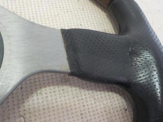 MOMO FIGHTER LEATHER / WOOD MAHOGANY (レザー / ウッド マホガニー)