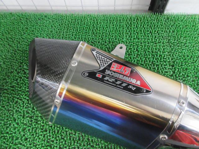 NinjaH2 YOSHIMURA(ヨシムラ) スリップオンR-11sqチタンサイクロン チタンブルーカバー