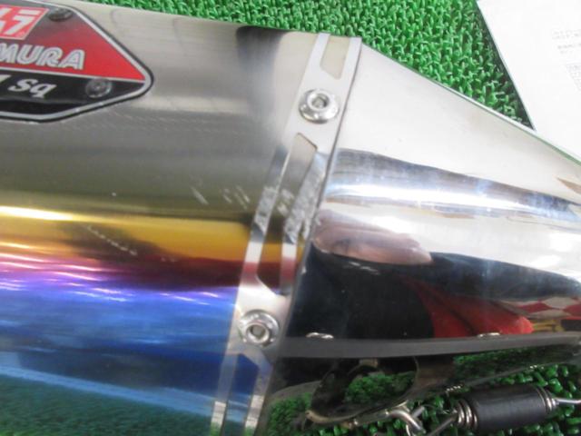 NinjaH2 YOSHIMURA(ヨシムラ) スリップオンR-11sqチタンサイクロン チタンブルーカバー