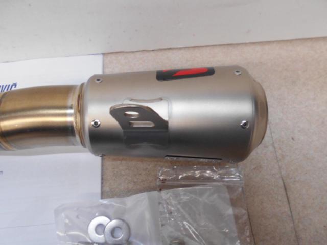 AKRAPOVIC(アクラポヴィッチ) スリップオンサイレンサーGPタイプ YZF 