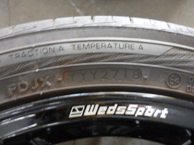 GT301-337S weds(ウェッズ) WedsSport(スポーツ) RN-55M  + YOKOHAMA(ヨコハマ) ADVAN dB V552