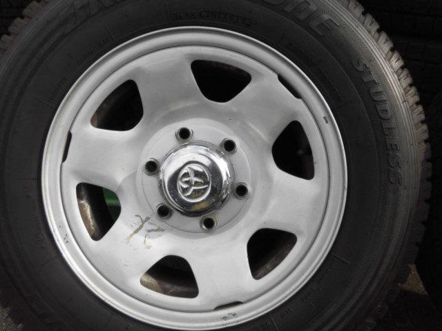 中古】200系ハイエース用 トヨタ純正 15インチ スチールホイール 4本 
