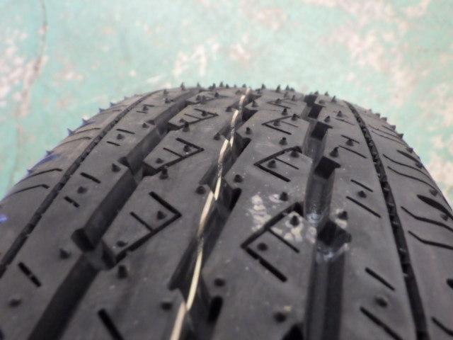 メーカー不明スチールホイール+BRIDGESTONE K370 4本セット