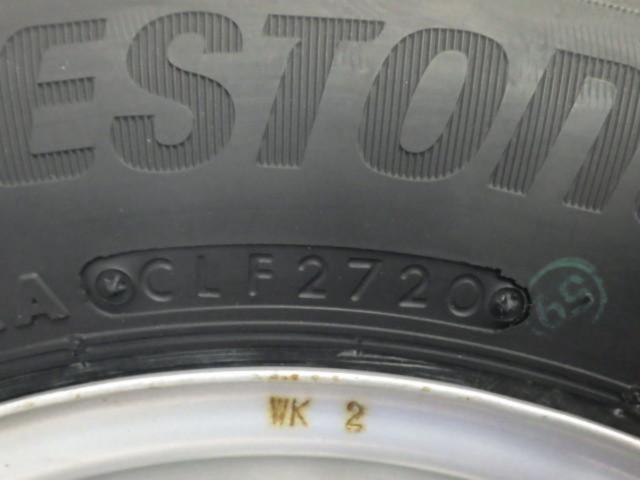 メーカー不明スチールホイール   + BRIDGESTONE(ブリヂストン) K370 4本セット