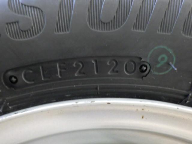 メーカー不明スチールホイール   + BRIDGESTONE(ブリヂストン) K370 4本セット