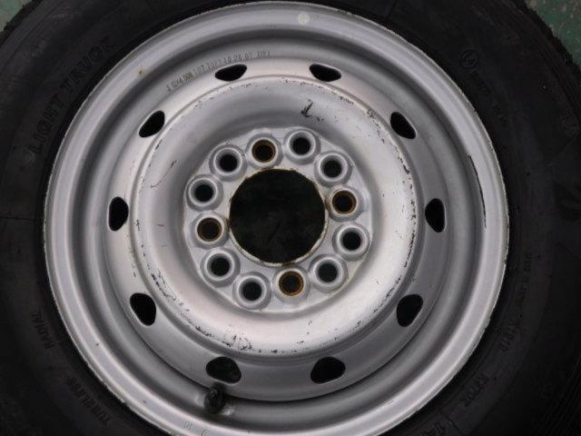 メーカー不明スチールホイール   + BRIDGESTONE(ブリヂストン) K370  4本セット
