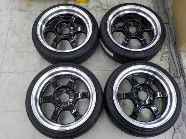 STANCE MAGIC スタンスマジック 6本スポーク+HANKOOK VENTUS V8 RS☆深 
