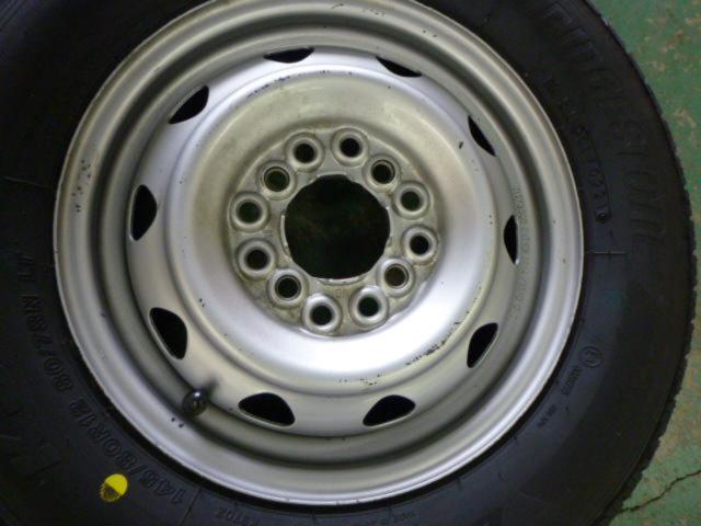 スチールホイール  + BRIDGESTONE(ブリヂストン) K370
