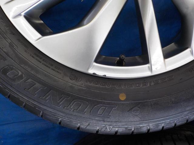 日産純正(NISSAN) エクストレイル T32 純正アルミホイール + DUNLOP 