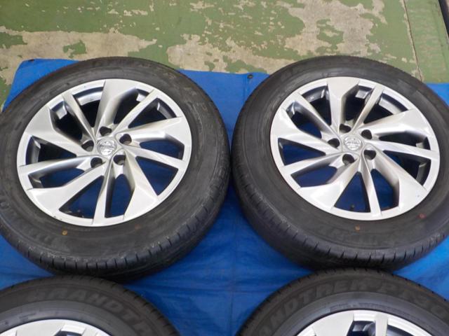 日産純正(NISSAN) エクストレイル T32 純正アルミホイール + DUNLOP 