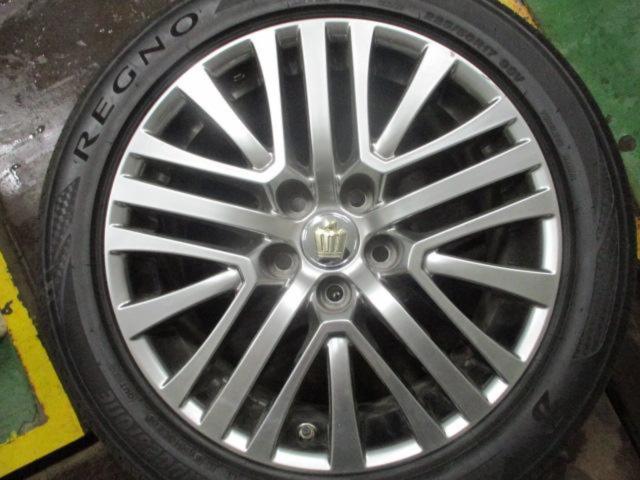 トヨタ 210系クラウンマジェスタ純正ホイール + BRIDGESTONE REGNO GR 