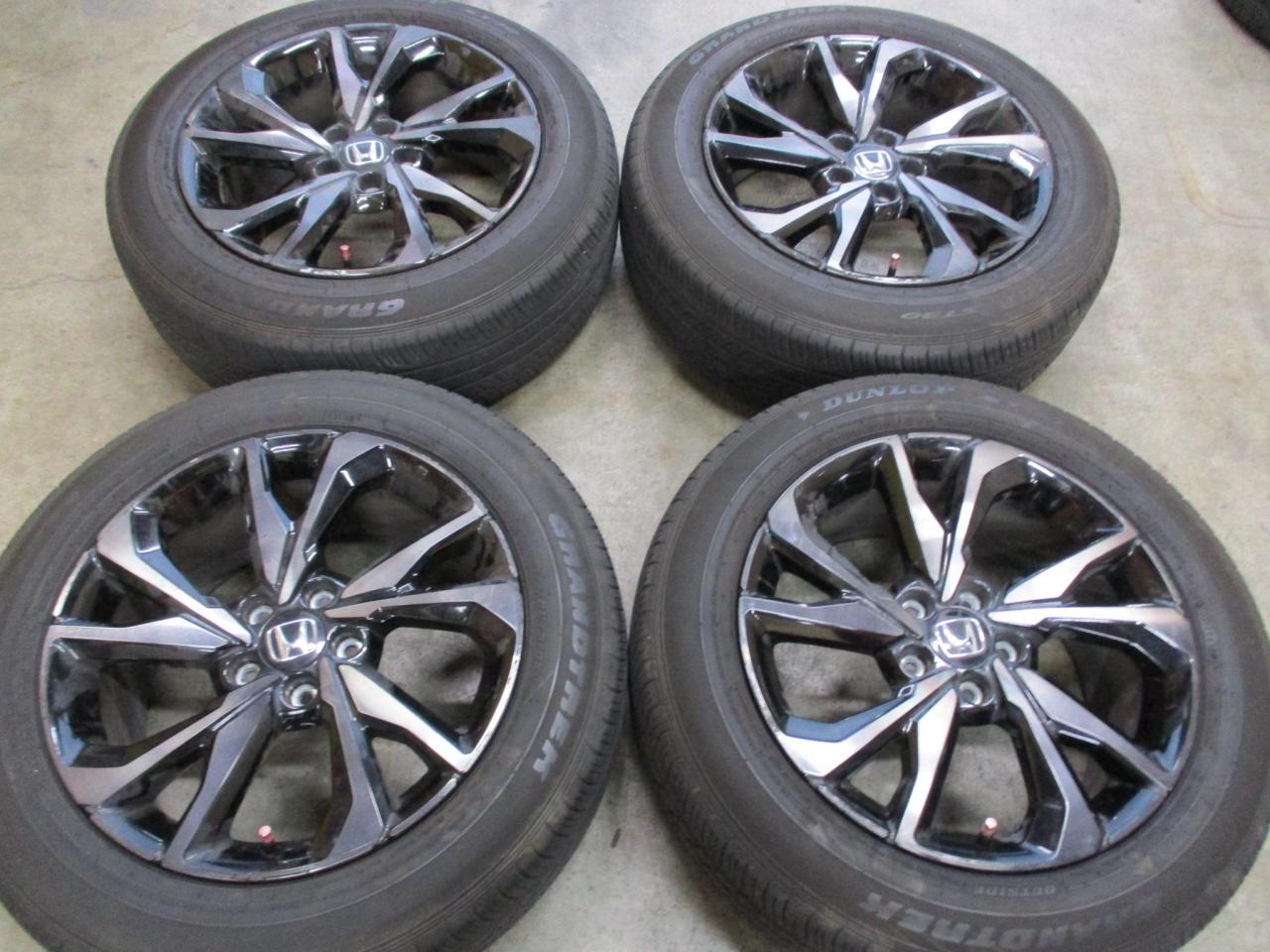 純正流用】ホンダ純正(HONDA)シビック FK7 前期純正ホイール + DUNLOP 