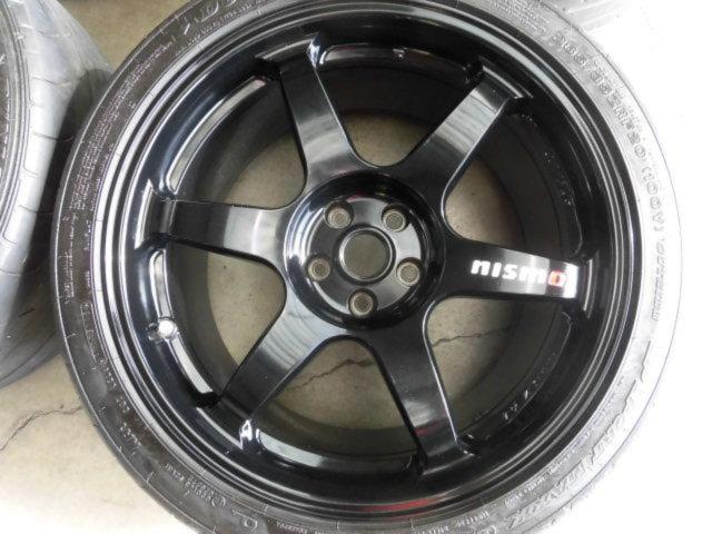 日産純正 GT-R R35 NISMO MY17純正 RAYS製 鍛造ホイール + DUNLOP SP 
