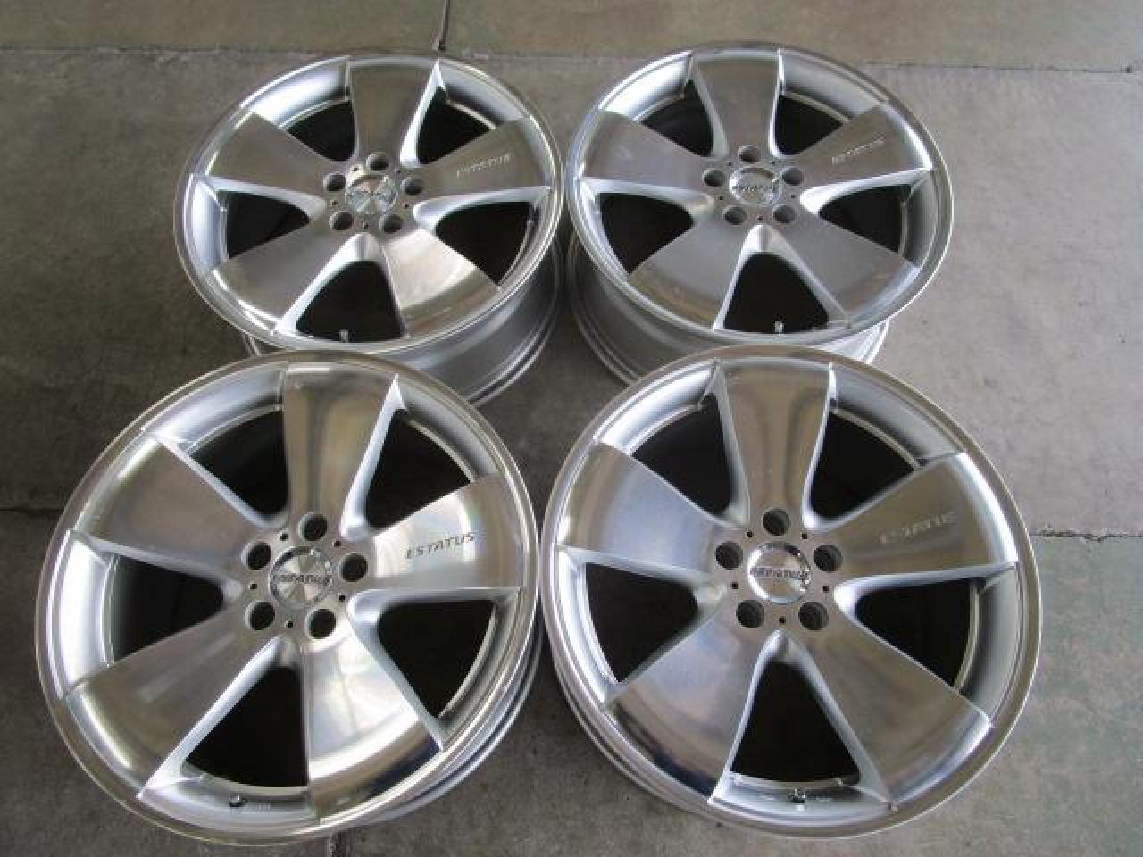 中古G-コーポレーション◇エステイタスStyle-CTR◇22 インチ4本SET 凄い