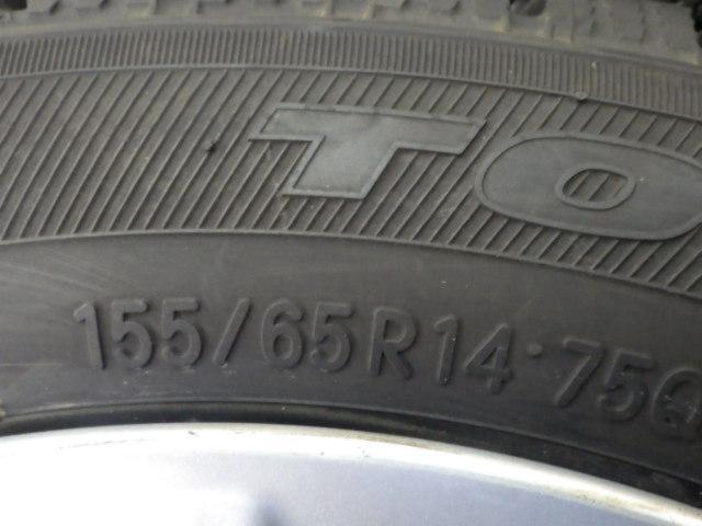 ダイハツ純正(DAIHATSU)  6本スポーク  + TOYO(トーヨー) GARIT GIZ