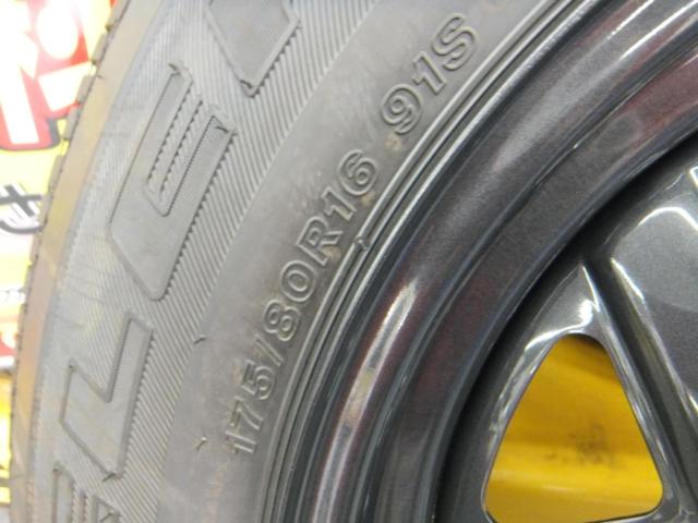 スズキ純正(SUZUKI)  JB64型ジムニー純正スチールホイール + BRIDGESTONE(ブリヂストン) DUELER H/T ※スペアタイヤ