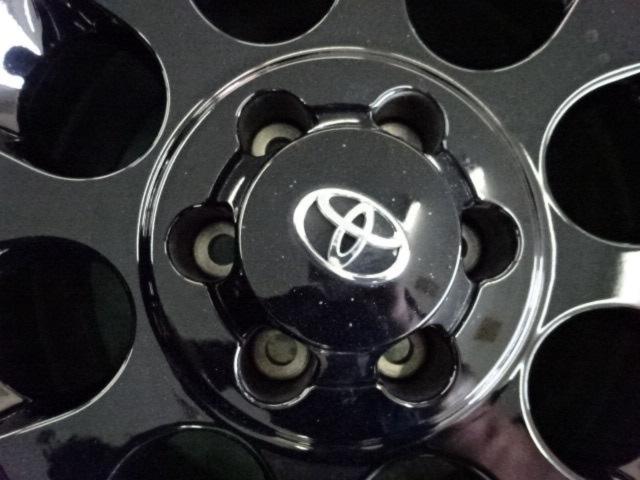 トヨタ純正(TOYOTA)  FJクルーザー ブラックカラーパッケージ純正ホイール  + BRIDGESTONE(ブリヂストン) BLIZZAK DM-Z3  5本セット