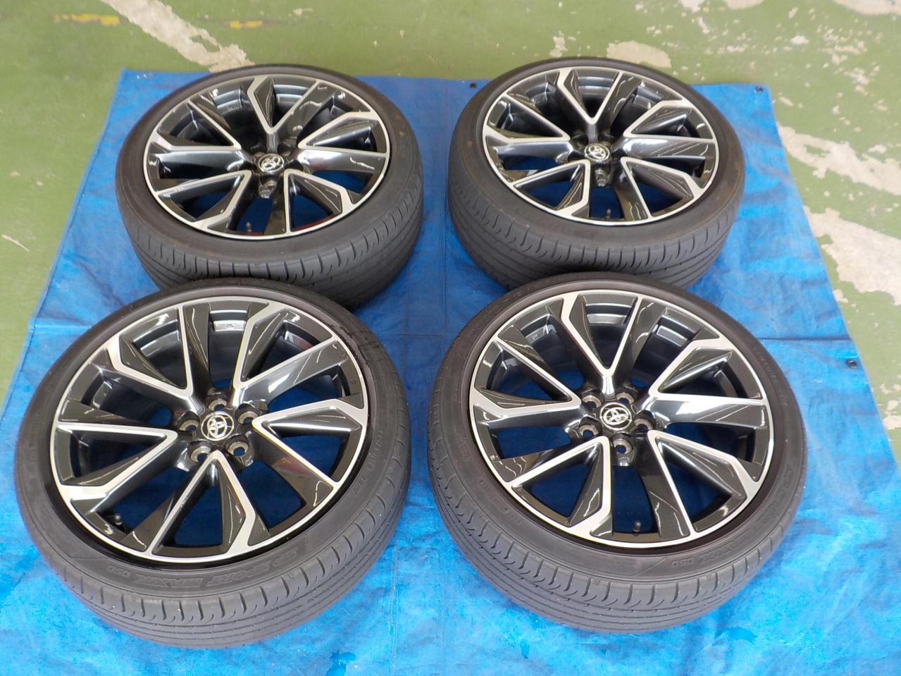 トヨタ純正(TOYOTA) カローラスポーツ純正アルミホイール + DUNLOP SP 