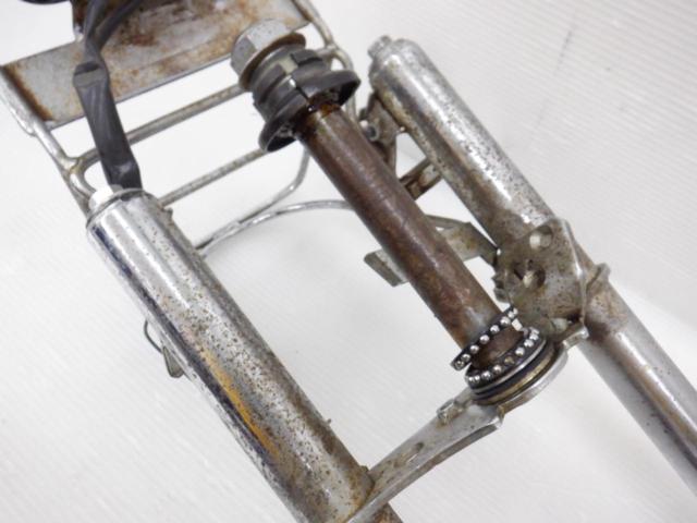 キャリア歪み有りHONDA 純正フロントフォーク フロントキャリア･メーター付き ゴリラ