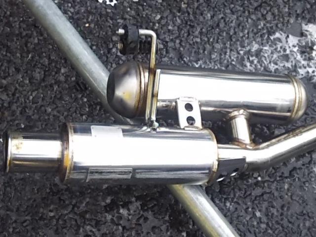 HKS silent Hipower JQR認定オールステンレス砲弾型マフラー ホンダ CR 