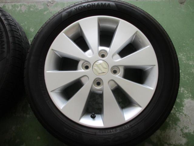 スズキ純正(SUZUKI) ワゴンRスティングレー純正ホイール + YOKOHAMA 