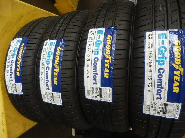 GT307-902S ホンダ純正(HONDA)  JF3 N-BOX 後期 Lターボ 純正ホイール   + GOODYEAR(グッドイヤー) E-Grip Comfort