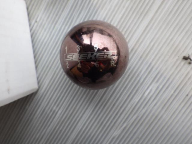 SEEKER Heavy shift knob(ヘビーシフトノブ) 6MT ☆400gの 