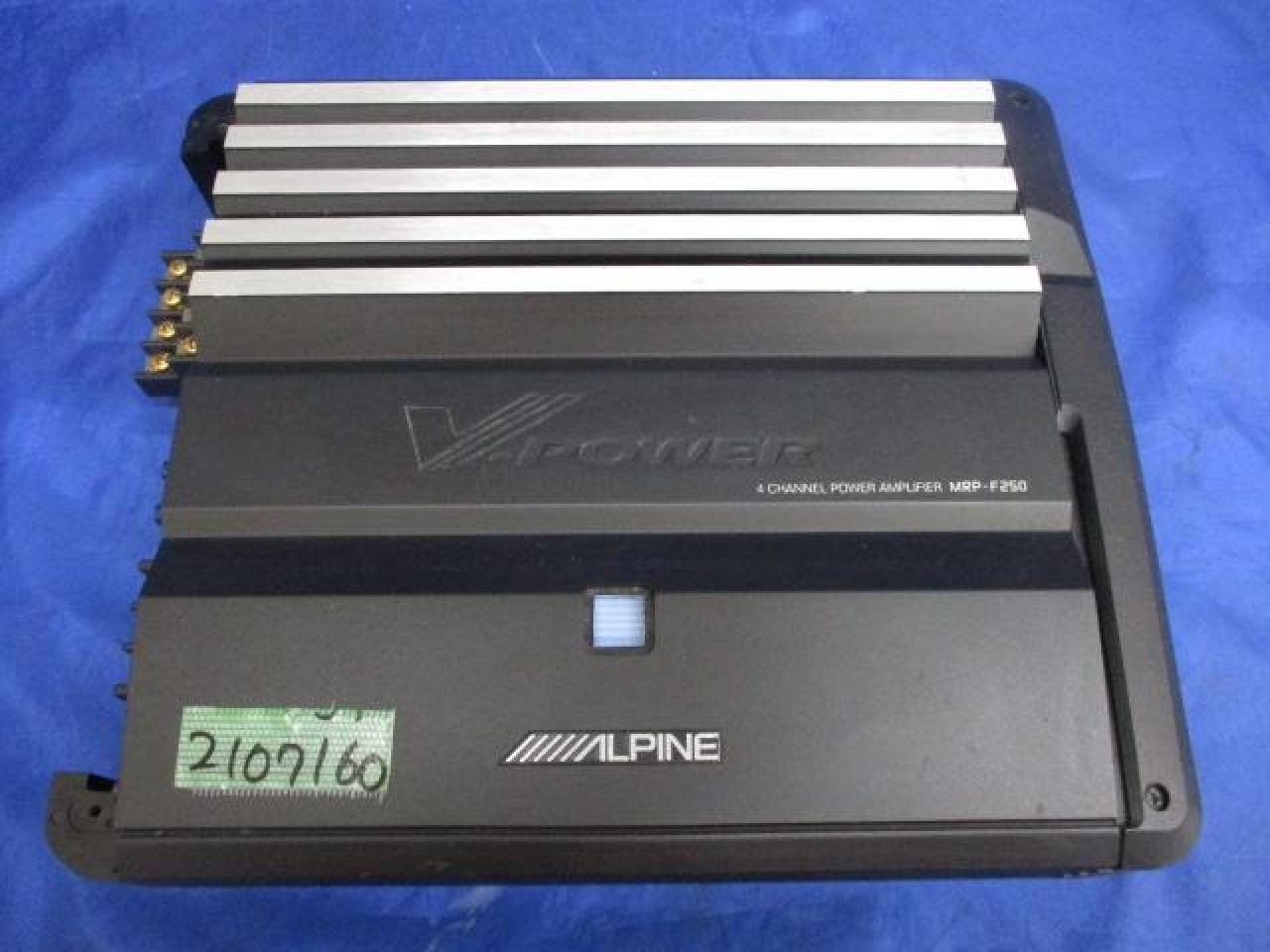 ALPINE MRPF250 カー用品 アンプの通販 アップガレージ 中古カー＆バイク用品の買取・販売専門店