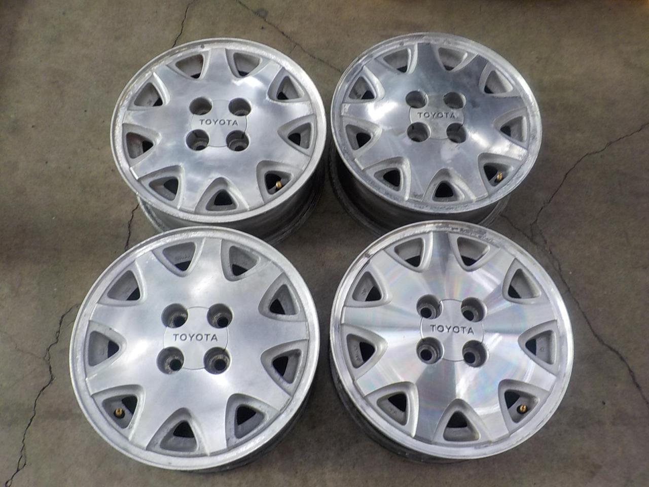 トヨタ(TOYOTA) スプリンタートレノ/カローラレビン(AE92)純正ホイール 