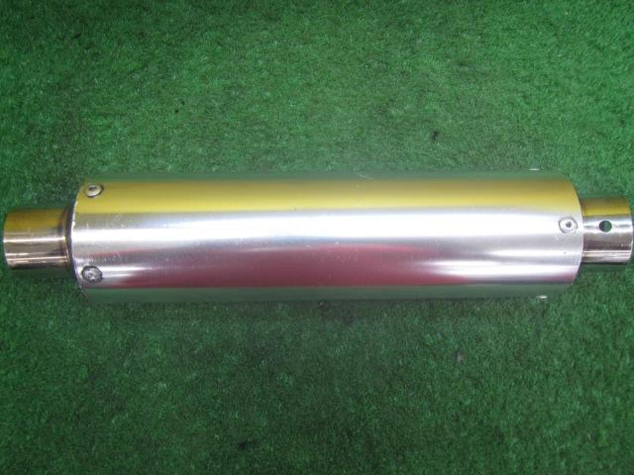 バイクショップシャボン玉のオリジナルサイレンサー。 （しゃぼん玉 