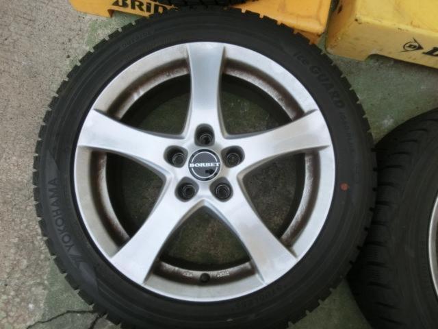 TARGA(タルガ) BORBET(ボルベット) TYPE TA  + YOKOHAMA(ヨコハマ) ICE GUARD IG50PLUS