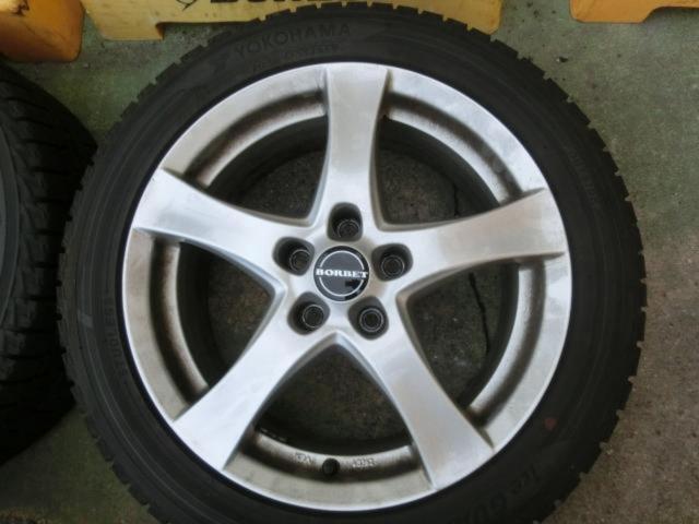 TARGA(タルガ) BORBET(ボルベット) TYPE TA  + YOKOHAMA(ヨコハマ) ICE GUARD IG50PLUS