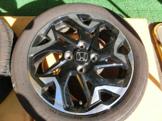 ホンダ純正(HONDA)  ホンダ純正(HONDA)  N-BOXカスタムG・Lターボ純正ホイール ブラックポリッシュ + BRIDGESTONE(ブリヂストン) ECOPIa EP150