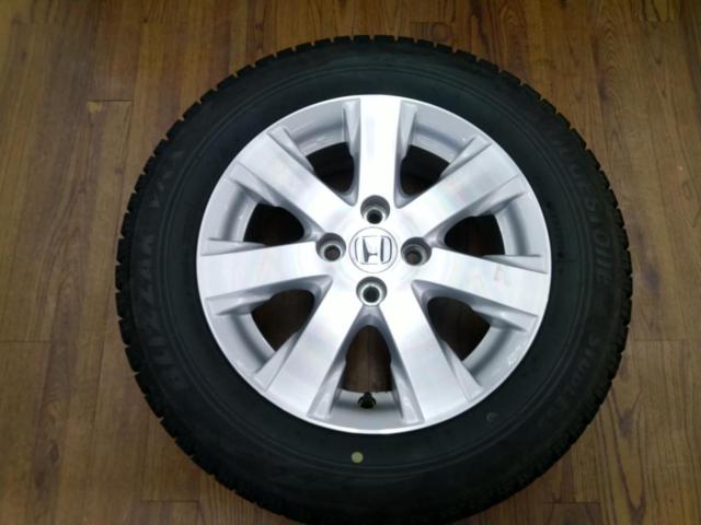 ホンダ純正(HONDA) フリードスパイク純正アルミホイール + BRIDGESTONE 