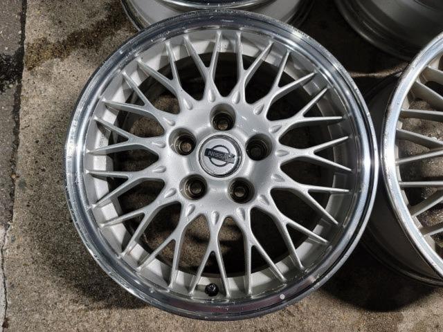 日産純正(NISSAN) Y33シーマ純正オプションBBS鍛造ホイール | やや傷や 