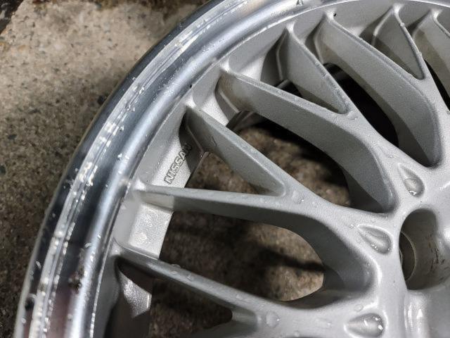 日産純正(NISSAN) Y33シーマ純正オプションBBS鍛造ホイール | やや傷や 