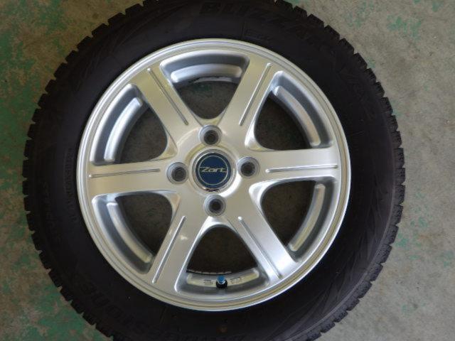 zart 6本スポーク  + BRIDGESTONE BLIZZAK VRX2