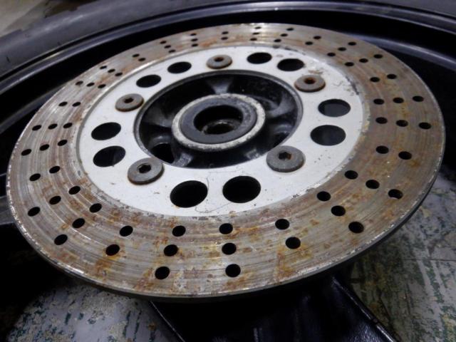 ◆値下げしました!8KAWASAKI ZRX400純正リアタイヤホイール