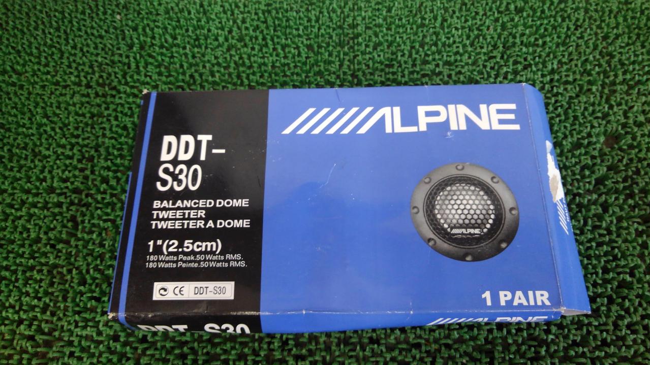 ALPINE DDT-S30 1インチ(2.5cm)ツィーター | 新古品 | アップガレージ 横浜町田総本店 | カー用品 スピーカー ...