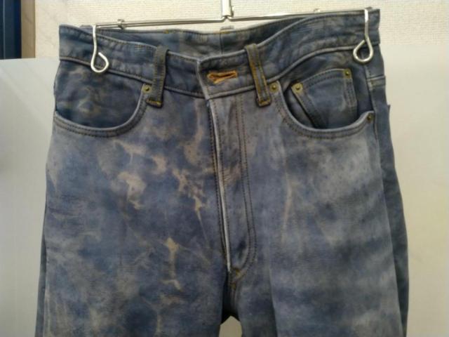 KUSHITANI(クシタニ) KWP LEATHER EXPLORER JEANS【値下げしました 