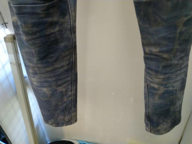 KUSHITANI(クシタニ) KWP LEATHER EXPLORER JEANS【値下げしました 